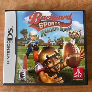 Backyard Sports: Rookie Rush - Football - Nintendo DS Video Game TESTED CIB